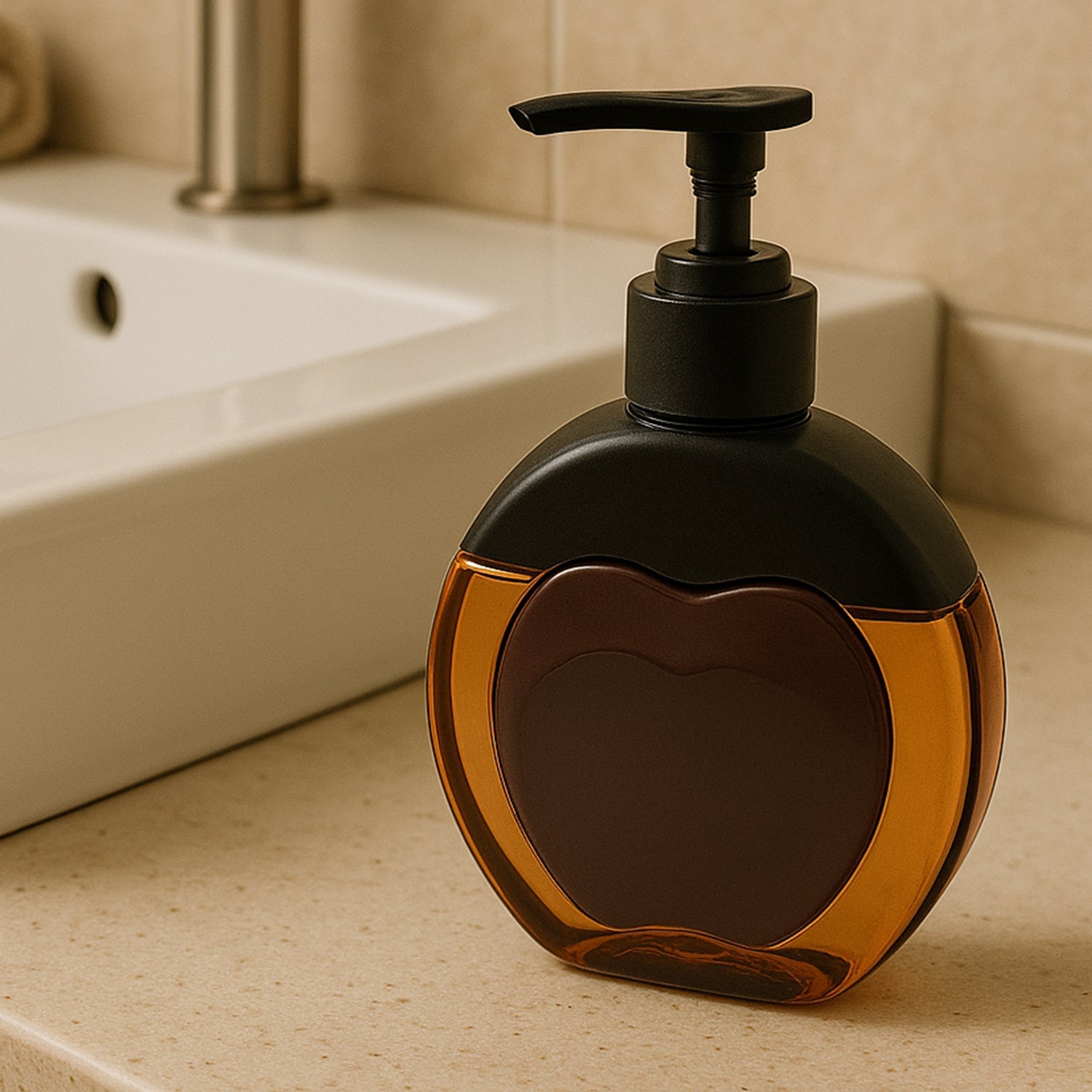 Refillable Liquid Soap Dispenser (350 ML Approx) Refillable Liquid Soap Dispenser (350 ML Approx)